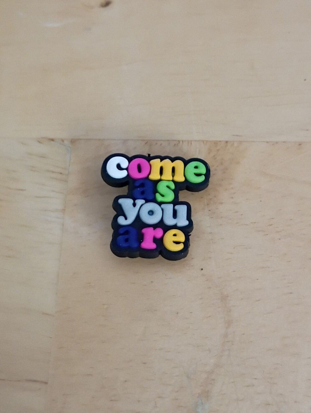 10 for $10 Jibbitz Croc Charms - Pride LGBTQ+ Rainbow 'Come As You Are' - New
